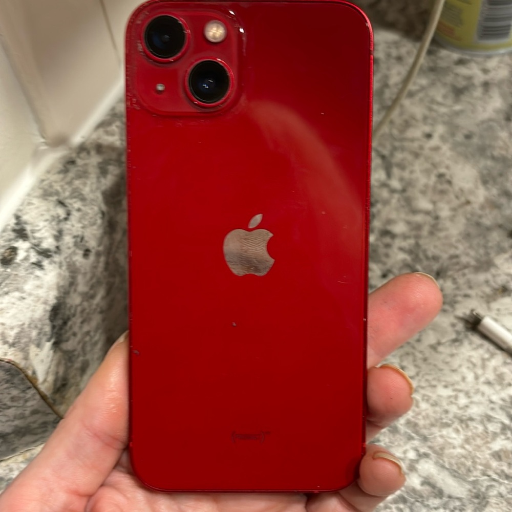 Red iPhone 13